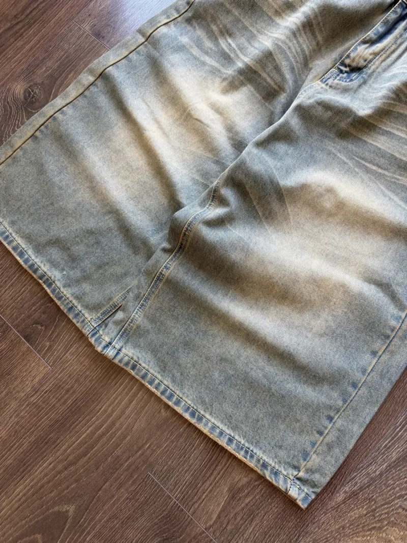 Широкі Шорти Jaded London Type Baggy Джинсові Washed Skater Y2K SK8 — фото 3