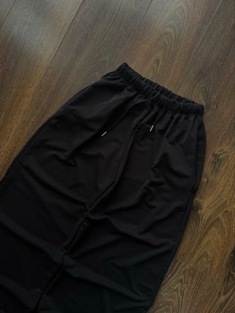 Широкі Штани Спортивні Парашути Sweatpants Baggy Fit Чорні Черные Спортивки Jaded London Skater ERD Type Flared Фларед Широкие Буткат Bootcut Y2K SK8 — фото 2