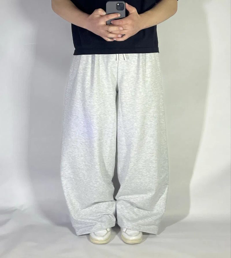 Широкі спортивки штани сірі чорні baggy sweatpants jaded  rap streetwe — фото 4
