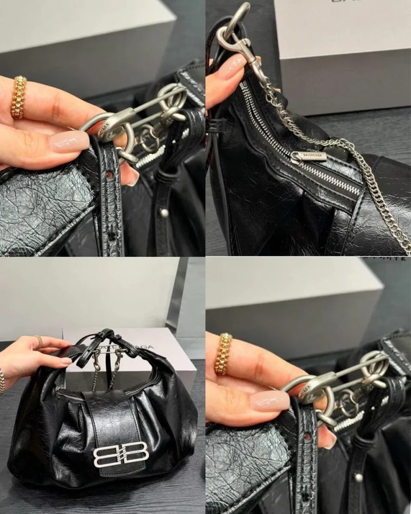 Шкіряна сумка Balenciaga Small Pamela — фото 5