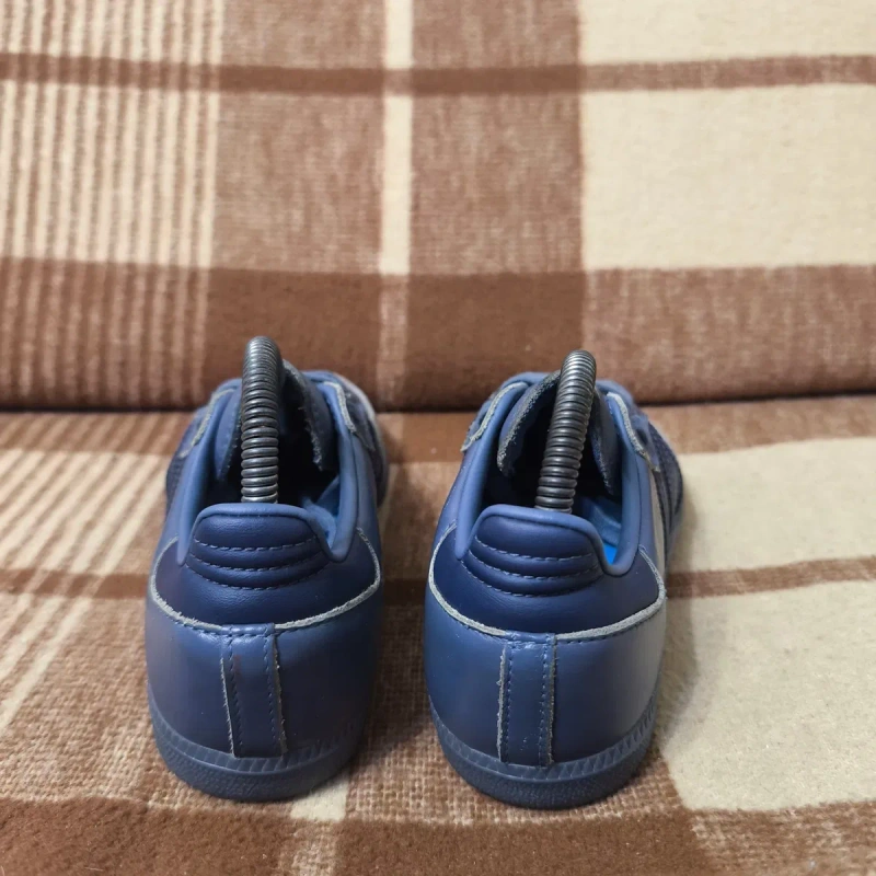 Шкіряні кросівки adidas samba — фото 3