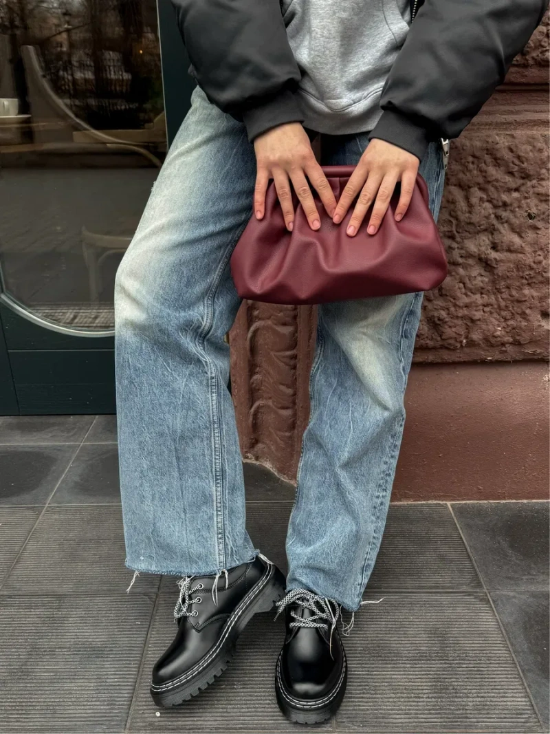 Шкіряні туфлі Dr. Martens 1461 чорні — фото 4