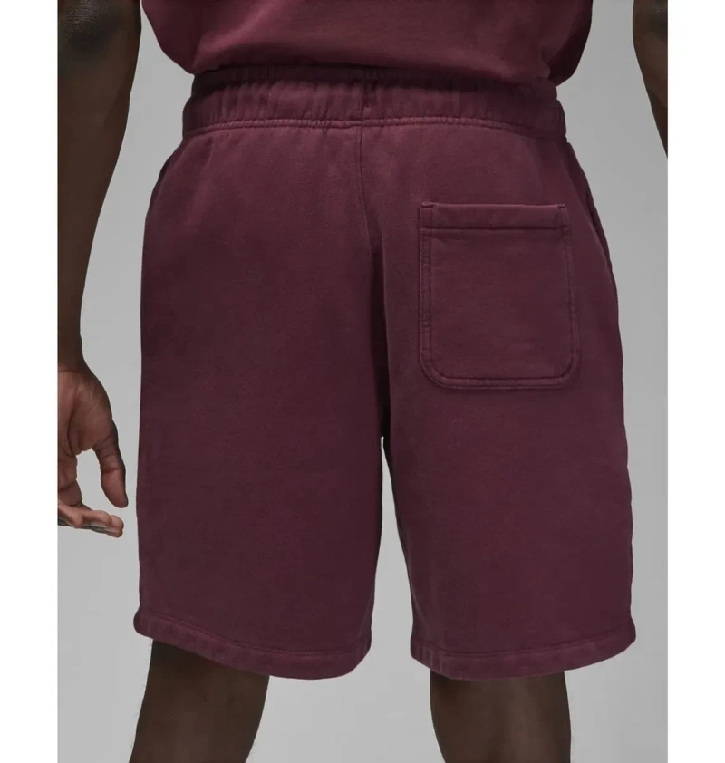Шорты мужские Air Jordan Wordmark Fleece Short Bordo оригінал DV6467-645 — фото 2