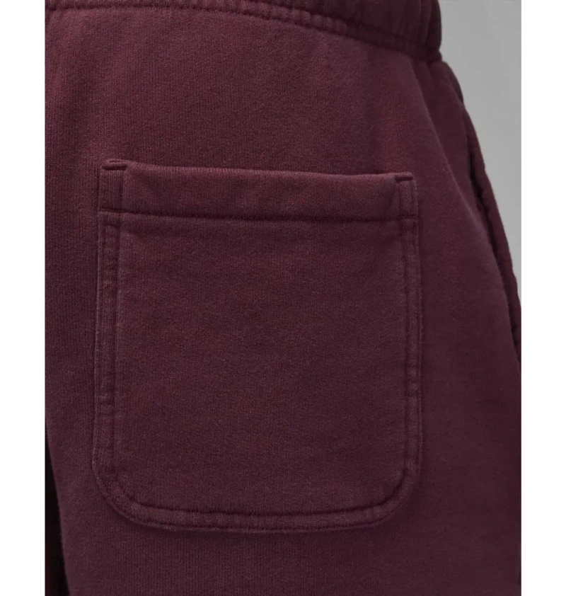 Шорты мужские Air Jordan Wordmark Fleece Short Bordo оригінал DV6467-645 — фото 4