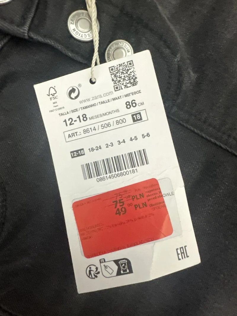 Штани 3 пари дитячі дівчачі Zara H&M fox&bunny — фото 7