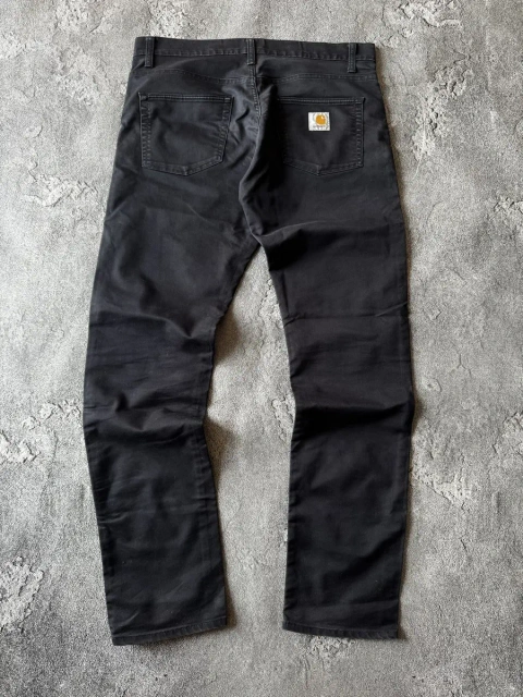 Штани Carhartt WIP Klondike Pant 34x34 / Чорні Джинси Кархарт / Dickies Polar