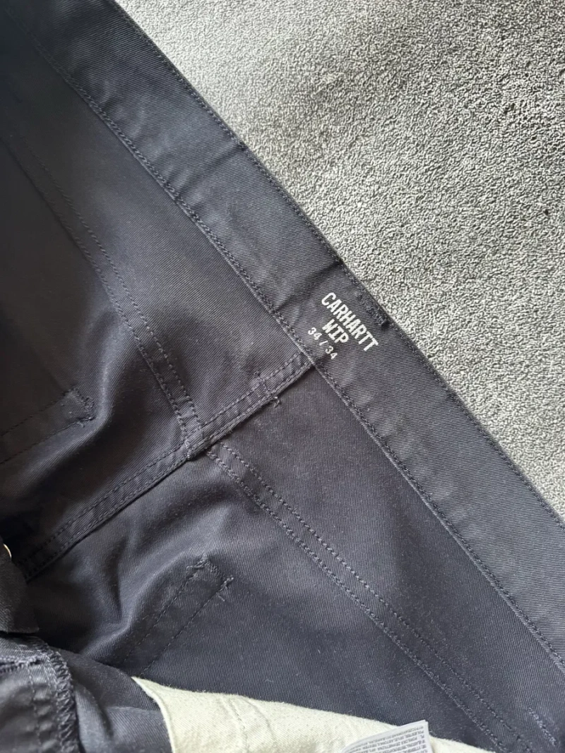 Штани Carhartt WIP Klondike Pant 34x34 / Чорні Джинси Кархарт / Dickies Polar — фото 4