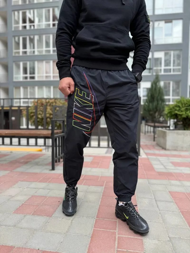 Штани Nike Woven нейлонові Нейлоновые штани найк — фото 2