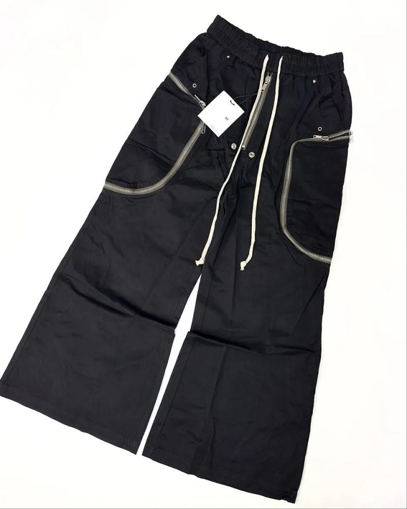 Штани Rick Owens Cargo pants jeans rick owens cargo black джинси rick owens чорні карго opium archive baggy широкі штани rick owens black M L — фото 2