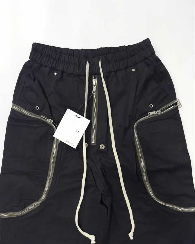 Штани Rick Owens Cargo pants jeans rick owens cargo black джинси rick owens чорні карго opium archive baggy широкі штани rick owens black M L — фото 3