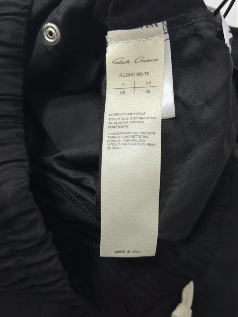 Штани Rick Owens Cargo pants jeans rick owens cargo black джинси rick owens чорні карго opium archive baggy широкі штани rick owens black M L — фото 4