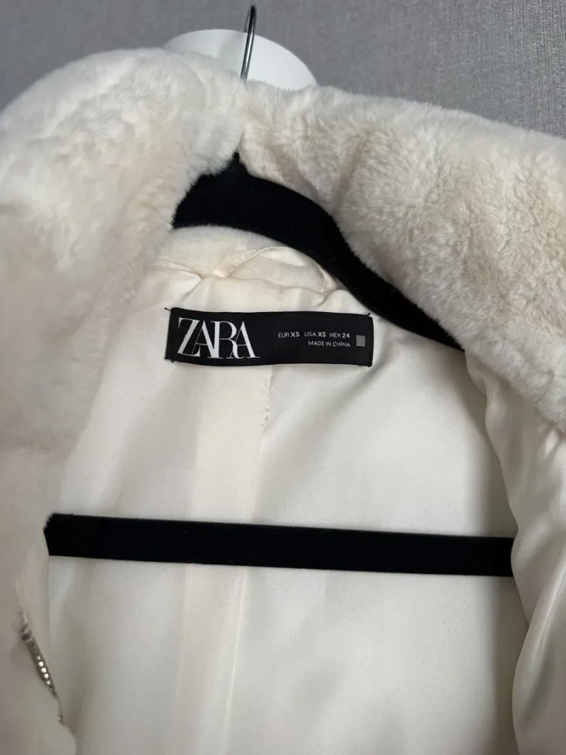 Шубка zara / шуба ведмедик зара ! — фото 8