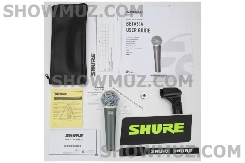 SHURE BETA58A мікрофон НОВИЙ в наявності — фото 2