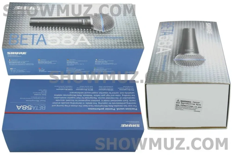 SHURE BETA58A мікрофон НОВИЙ в наявності — фото 3