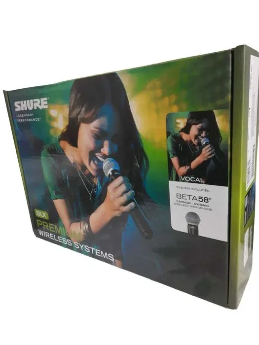 SHURE BLX24E/BETA58 радіосистема НОВА в наявності — фото 7