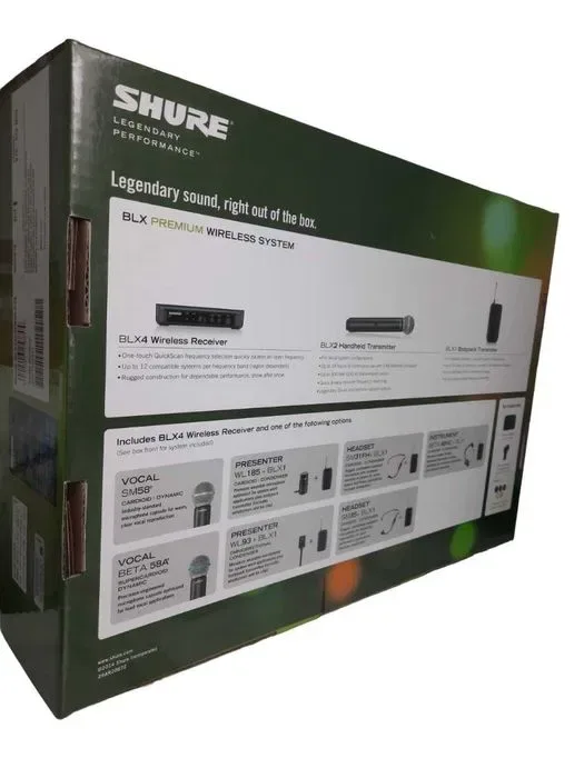 SHURE BLX24E/BETA58 радіосистема НОВА в наявності — фото 8