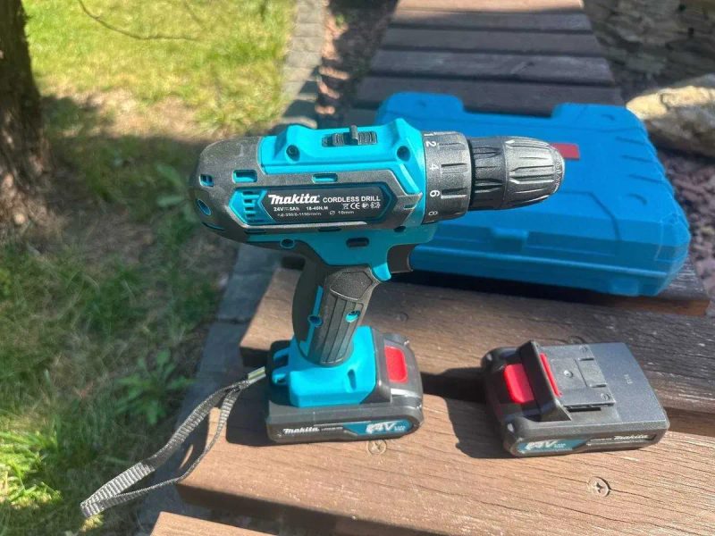 Шуруповерт Makita 24V 2 АКБ. Дрель шуруповерт ударный макита — фото 3