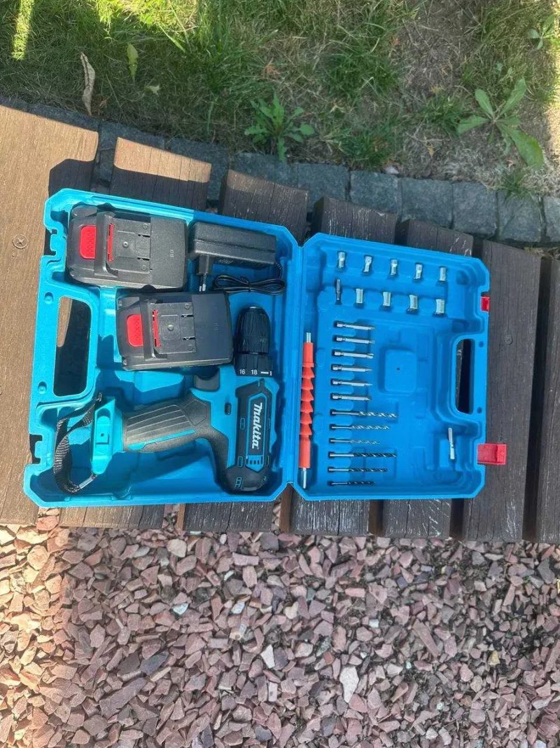 Шуруповерт Makita 24V 2 АКБ. Дрель шуруповерт ударный макита — фото 7
