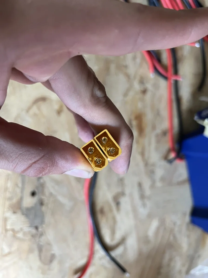 Силовий дріт 10 AWG 30 см — фото 5