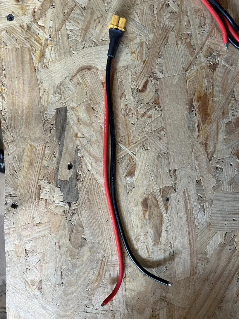 Силовий дріт 10 AWG 30 см — фото 4
