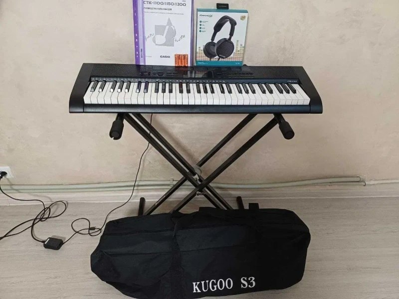 Синтезатор casio CTK-1150 фортепианного типа!!! + Подарунки!
