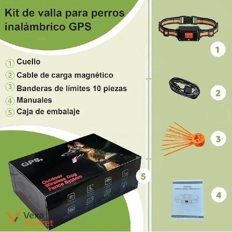 Система віртуальної огорожі для собак GPS Outdoor Wireless Dog Fence System Арт. 0926029 — фото 6