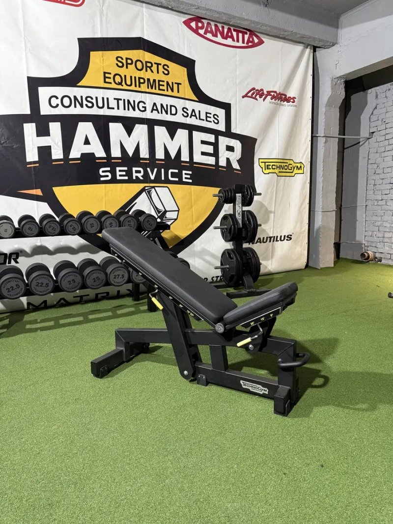 Скамья регулируемая TechnoGym Adjustable Bench — фото 5