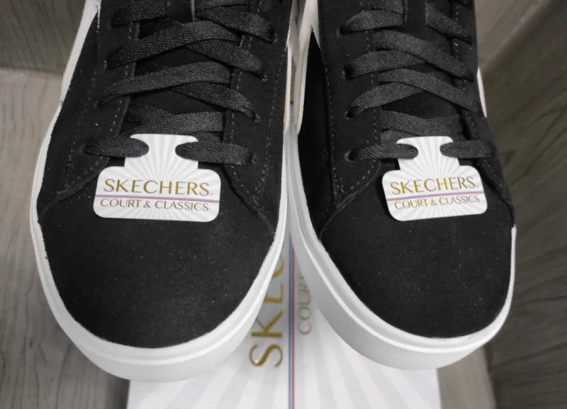 45 Skechers оригінальні чоловічі замшеві кросовки, кеди — фото 4