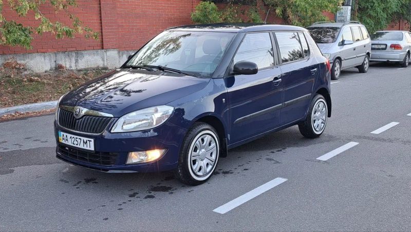 Skoda Fabia 1,4. 86т пробіг, в рідній фарбі. Один власник фабія фабіа фабия фабиа шкода — фото 2