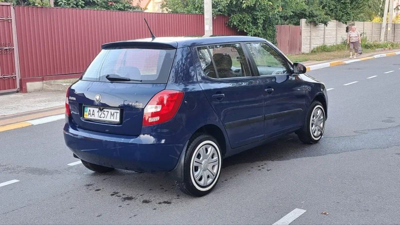 Skoda Fabia 1,4. 86т пробіг, в рідній фарбі. Один власник фабія фабіа фабия фабиа шкода — фото 7