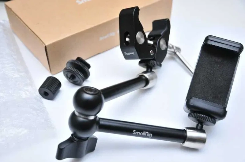 Smallrig 3 в 1 Шарнир Magic Arm 11" 30см + Краб Струбцина Держатель — фото 2