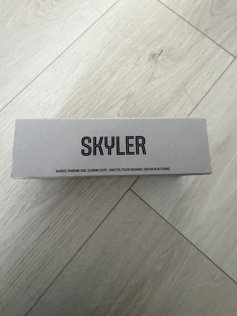 Смарт-окуляри Хамелеон Ray-Ban Meta Skyler (Shiny Chalky Gray/Clear Sapphire Transitions) (RW4010 6700MF 52-20) (M) — фото 2