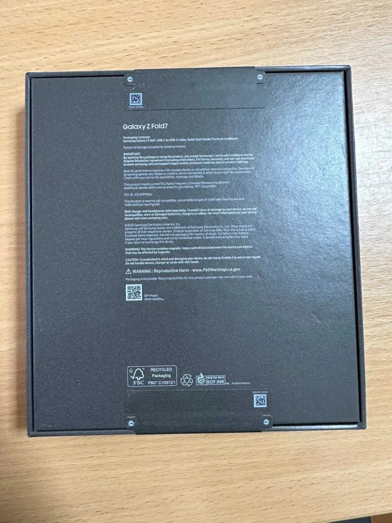 Смартфон Samsung Galaxy Fold7 12/256GB Blue Shadow (SM-F966UDBAXAA) USA — фото 5