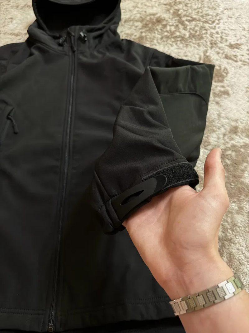 Софтшелл куртка чорна тактична куртка для поліції куртка softshell куртка софтшел куртка m-tac куртка 5.11 куртка m tac куртка 511 софтшел — фото 3