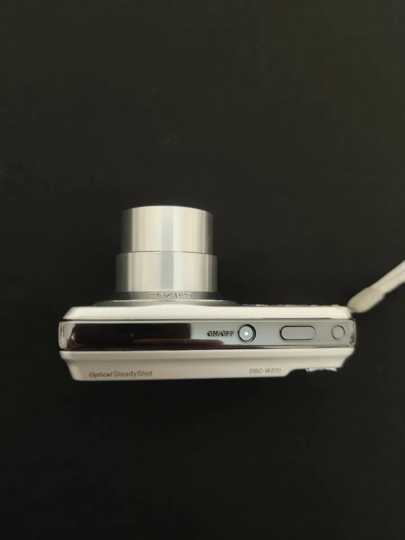 Sony Cyber-shot DSC-W270 Aluminum Вінтажна Мильниця фотоапарат фотокамера — фото 3