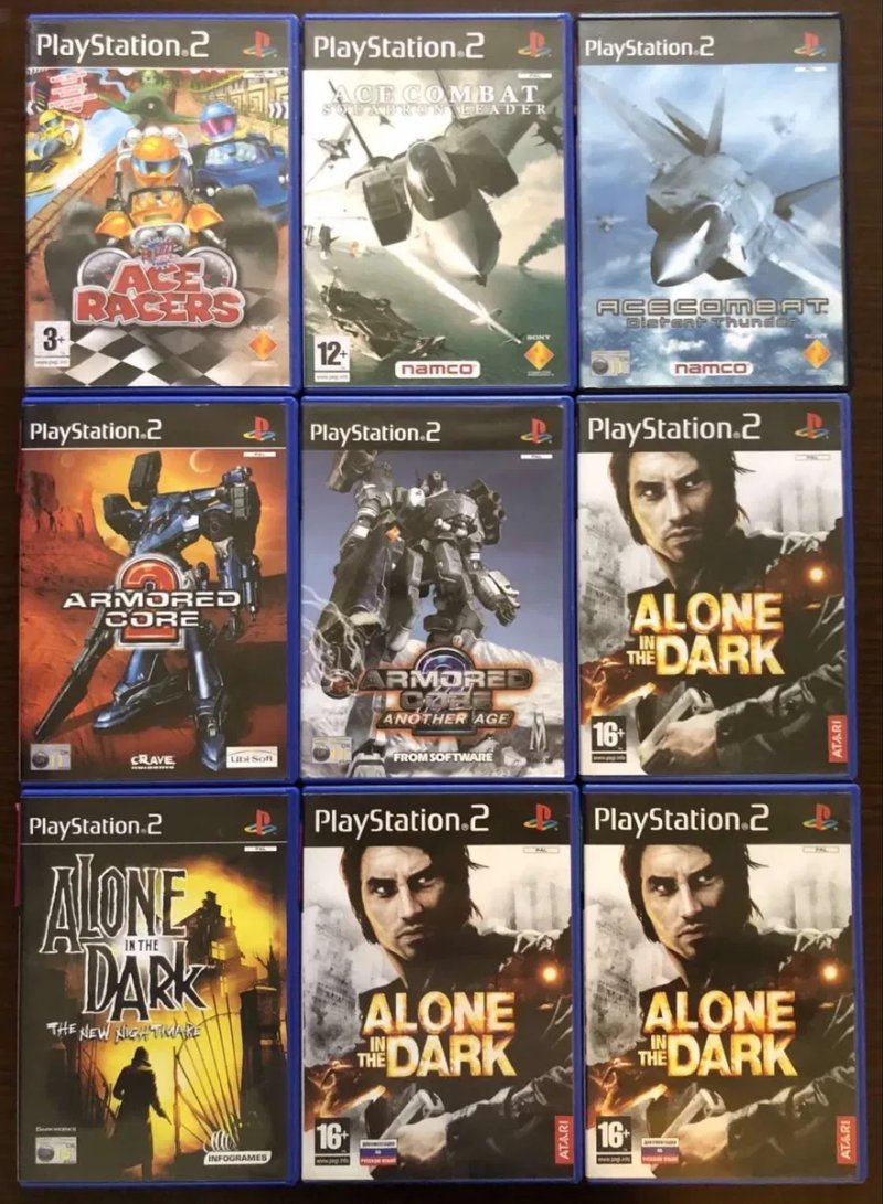 Sony PlayStation 2: Armored Core, Alone in the Dark, BloodRayne Black Buzz Contra Castlevania Bully Суперсемейка Cold Fear Drakengard, Forbidden Siren — фото 4