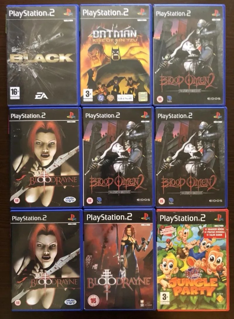 Sony PlayStation 2: Armored Core, Alone in the Dark, BloodRayne Black Buzz Contra Castlevania Bully Суперсемейка Cold Fear Drakengard, Forbidden Siren — фото 5