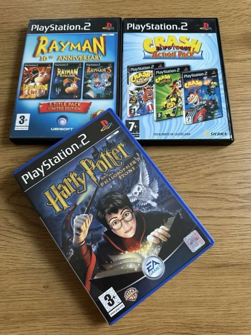 Sony PlayStation 2: Manhunt Need for Speed Underground, GTA San Andreas, Vice City, Liberty City Stories, Harry Potter and The Philosopher’s  Stone — фото 6