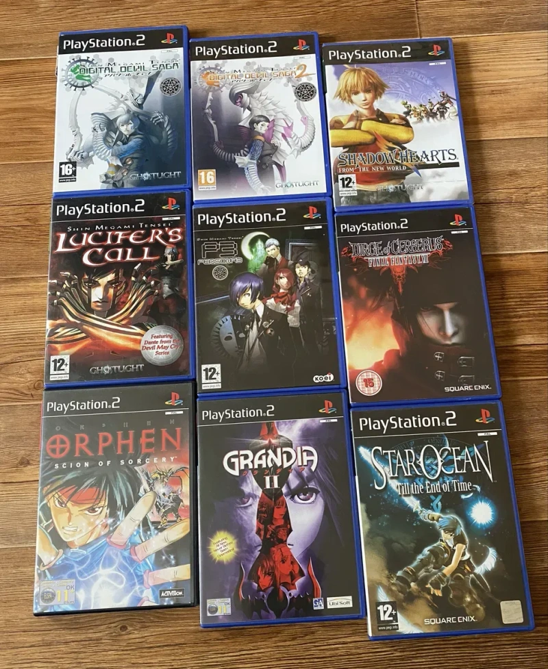 Sony PlayStation 2: Persona, Shin Megami Tensei, Final Fantasy, Grandia Star Ocean Baldurs Gate, Primal Beyond Good&Evil Metal Gear Solid, Bully — фото 2