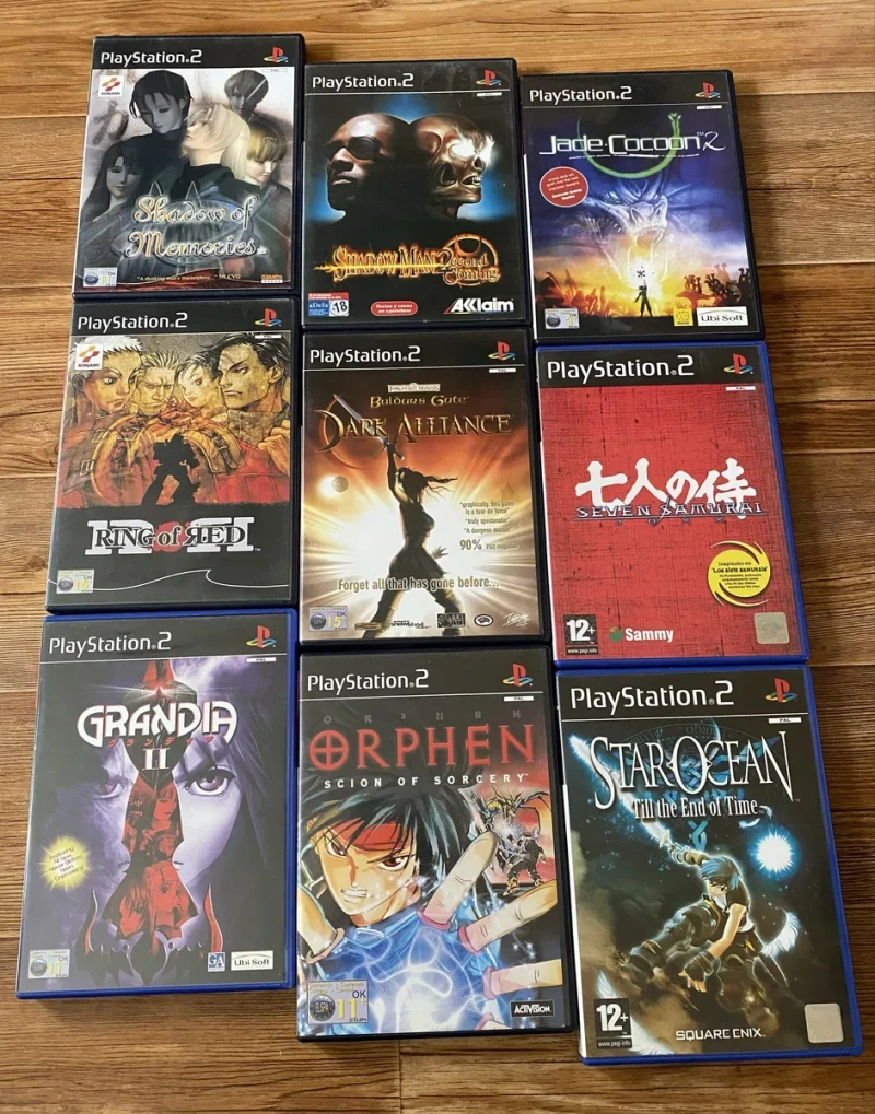 Sony PlayStation 2: Persona, Shin Megami Tensei, Final Fantasy, Grandia Star Ocean Baldurs Gate, Primal Beyond Good&Evil Metal Gear Solid, Bully — фото 5