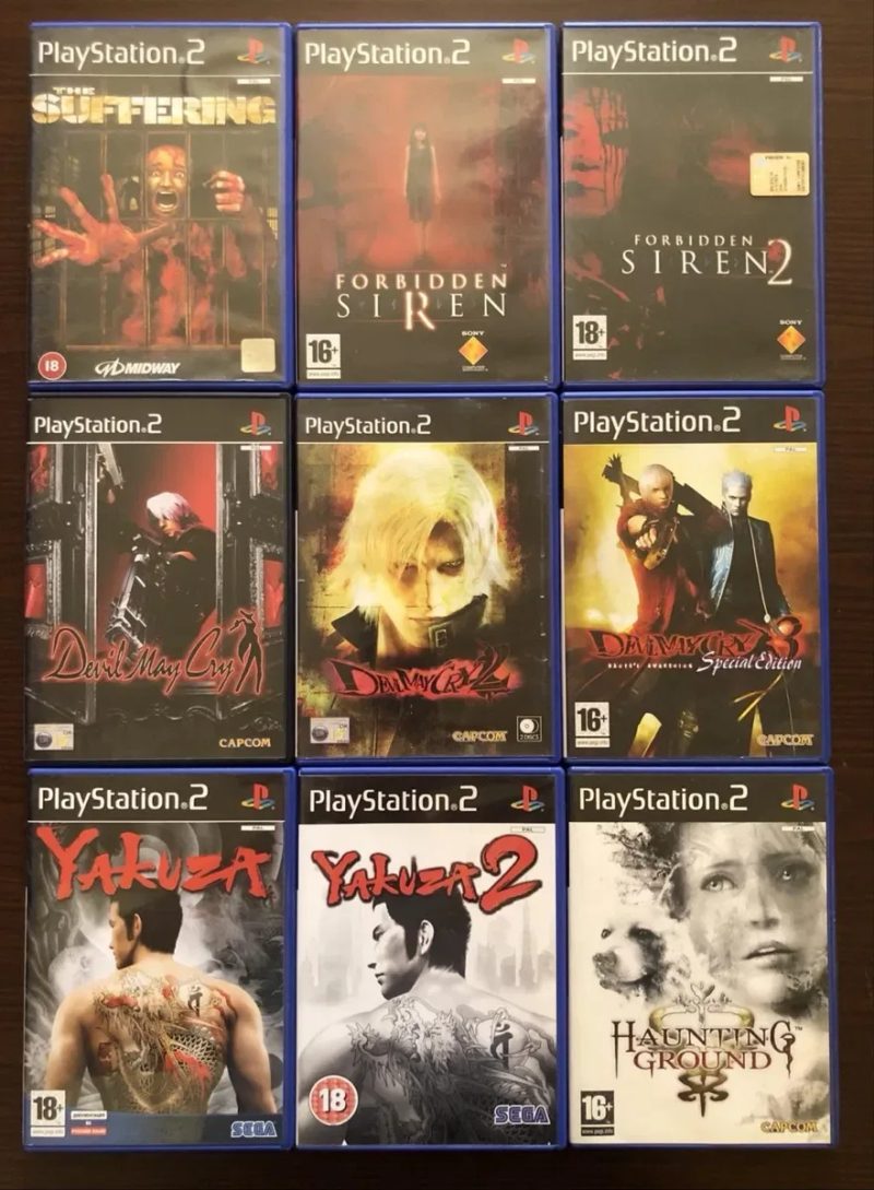Sony PlayStation 2: Silent Hill, Resident Evil, Forbidden Siren, Hitmam Max Payne GTA Vice City Stories, Liberty City Stories Каратель Need for Speed — фото 2