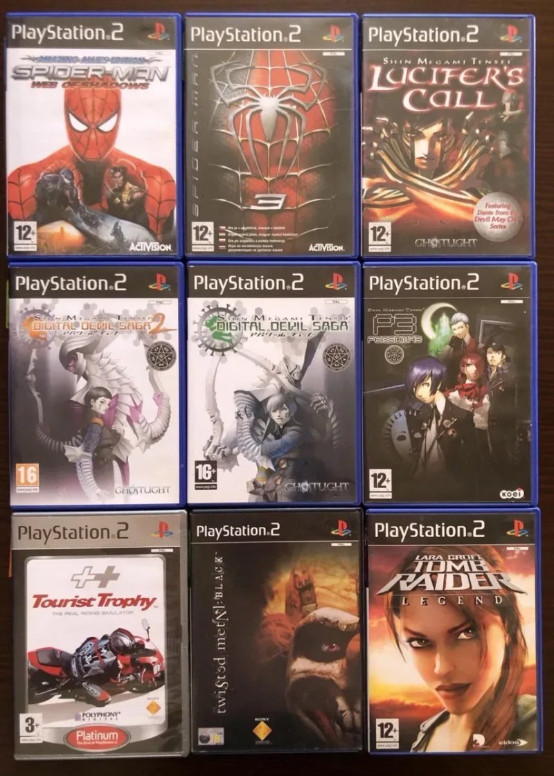 Sony PlayStation 2: Silent Hill, Soul Reaver Spider-Man Thing Persona 3, Shin Migami Tensei, Tekken 5, Terminator Marvel Ultimate Alliance Warriors — фото 2