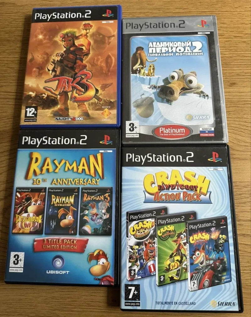 Sony PlayStation 2: Tekken 5, Jak3 God of War Rayman Crash Half-Life Manhunt Suffering Second Sight, GTA San Andreas Vice City, Liberty City Stories — фото 3