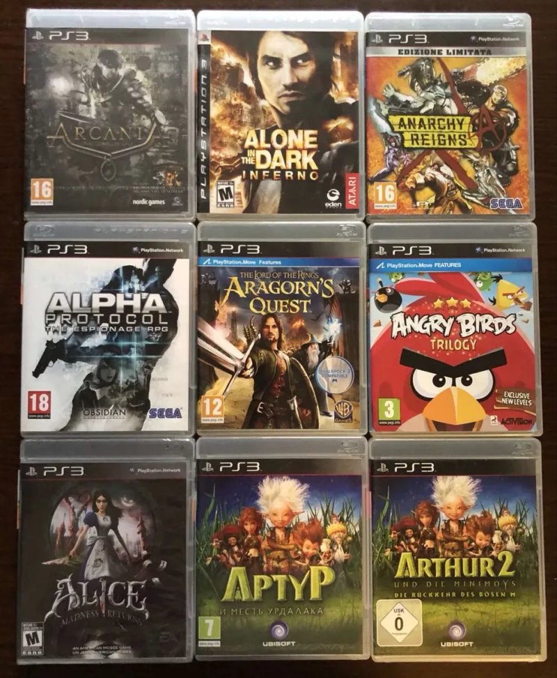 Sony PlayStation 3: Armored Core, Alone in the Dark Inferno, Assassins Creed Черный Флаг, Изгой, Братство Крови Afro Samurai, Alice Madness Returns — фото 2
