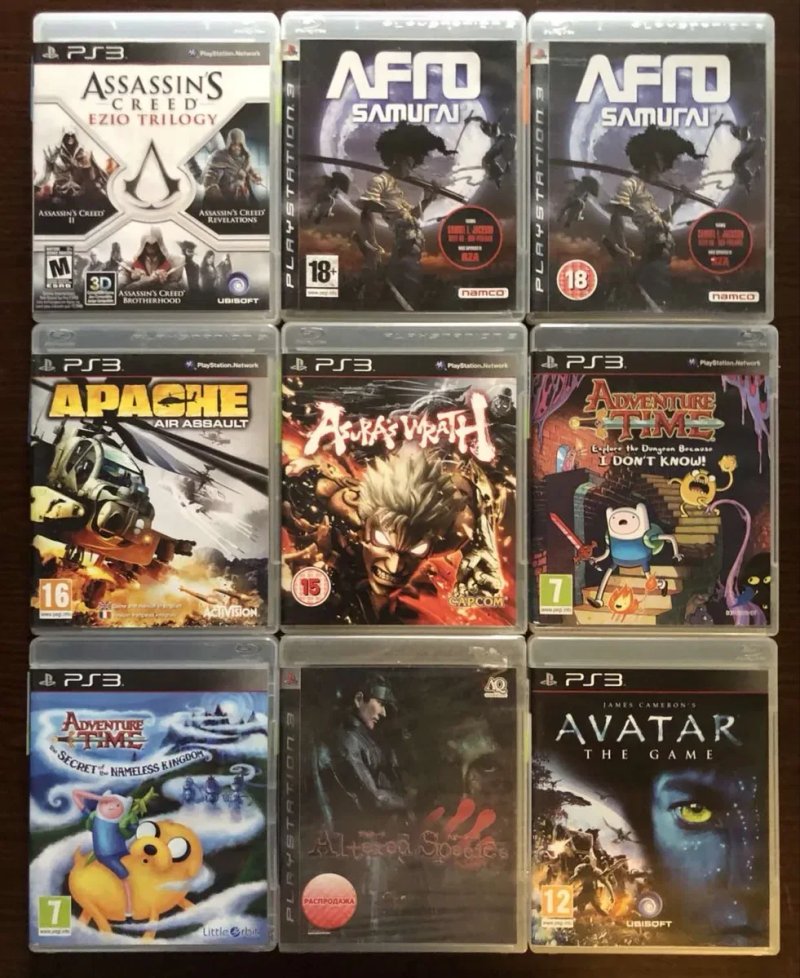 Sony PlayStation 3: Armored Core, Alone in the Dark Inferno, Assassins Creed Черный Флаг, Изгой, Братство Крови Afro Samurai, Alice Madness Returns — фото 3