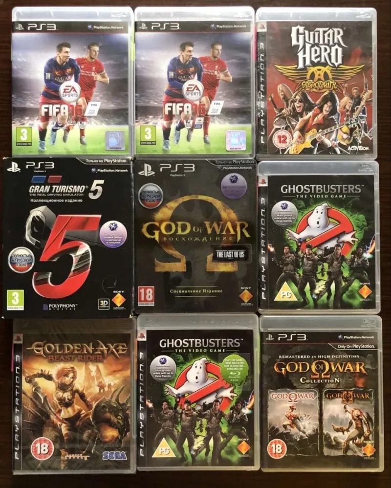 Sony PlayStation 3: God of War Collection, Volume ll, Восхождение GranTurismo, Afrika GTA San Andreas, Game of Thrones The Godfather The Dons  Edition — фото 3