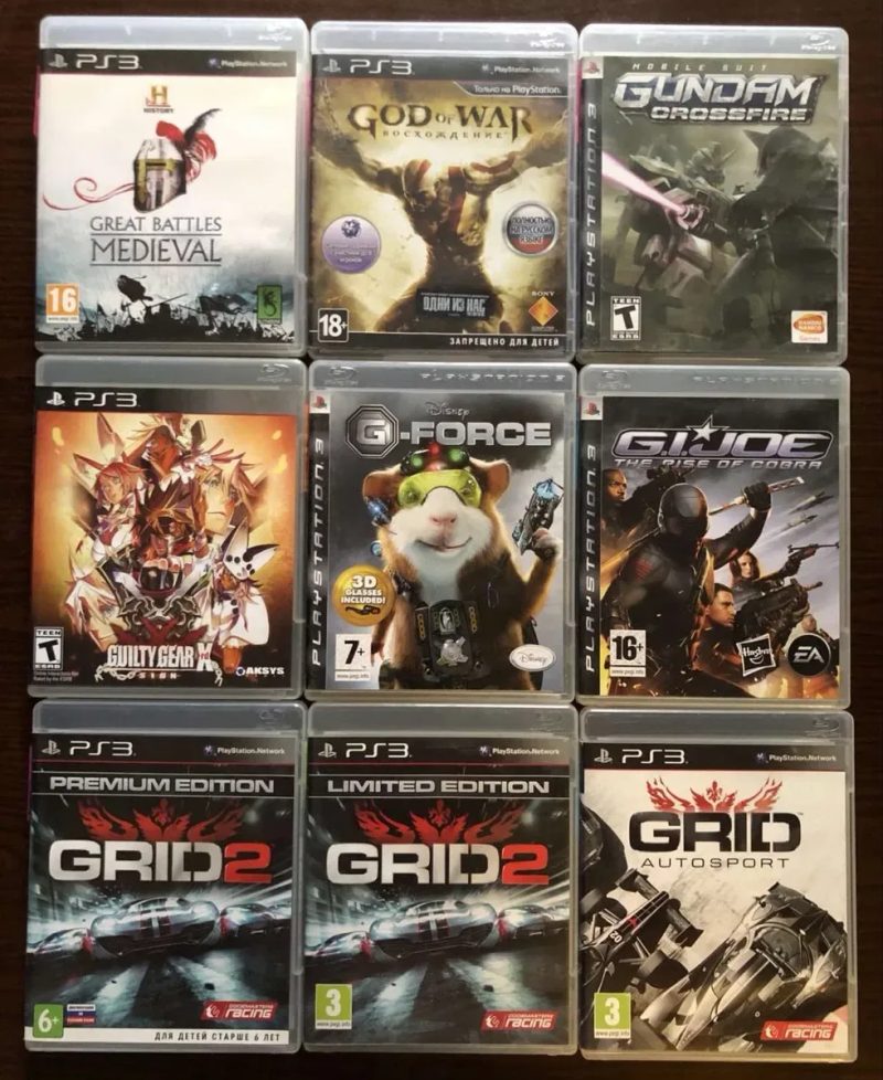 Sony PlayStation 3: God of War Collection, Volume ll, Восхождение GranTurismo, Afrika GTA San Andreas, Game of Thrones The Godfather The Dons  Edition — фото 5