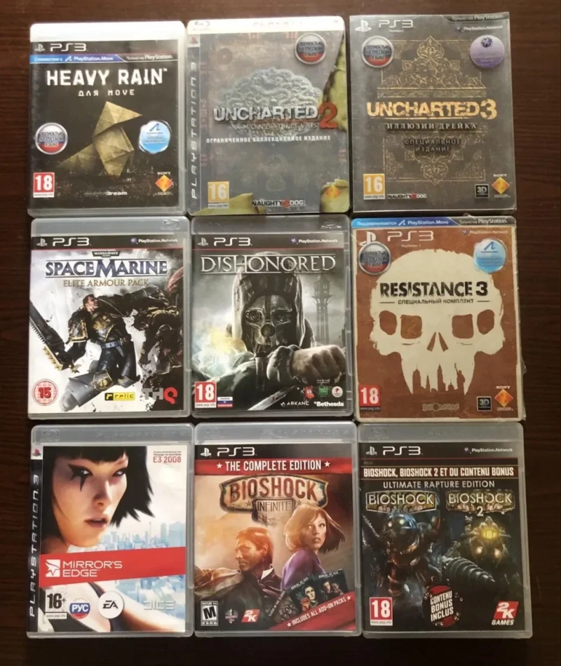 Sony PlayStation 3: Need for Speed Carbon, GranTurismo5 Max Payne Orange Box Resident Evil Batman Simpsons Resistance Bioshock  Castlevania God of War — фото 2
