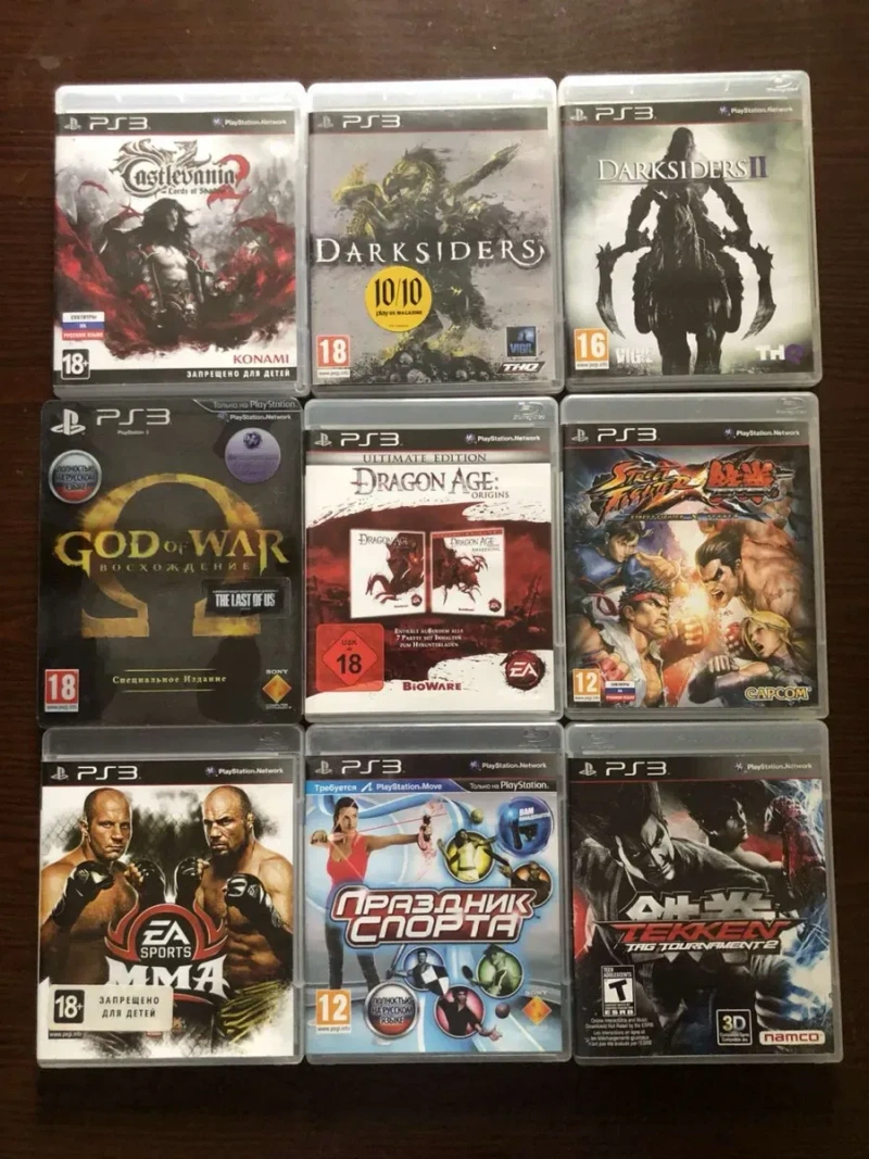 Sony PlayStation 3: Need for Speed Carbon, GranTurismo5 Max Payne Orange Box Resident Evil Batman Simpsons Resistance Bioshock  Castlevania God of War — фото 4