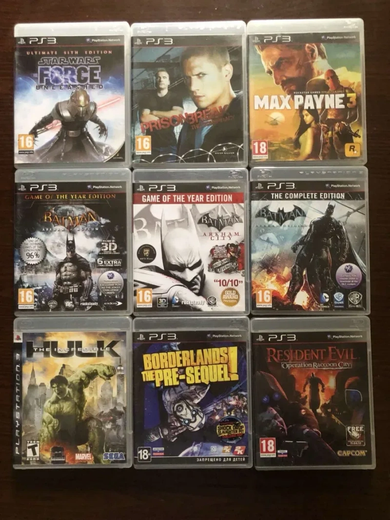 Sony PlayStation 3: Need for Speed Carbon, GranTurismo5 Max Payne Orange Box Resident Evil Batman Simpsons Resistance Bioshock  Castlevania God of War — фото 7